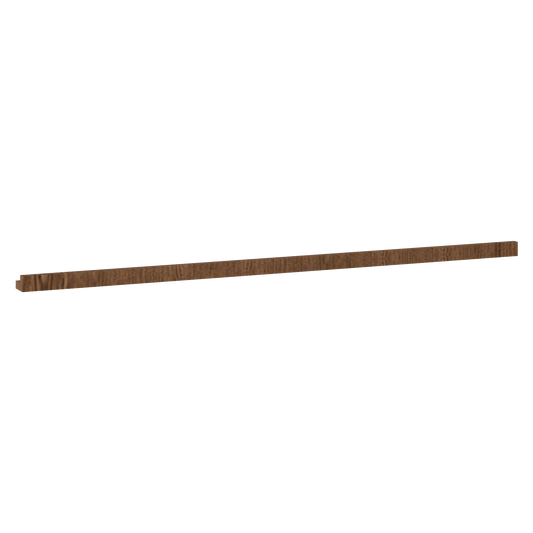Light Rail Molding Elegant Craftsman Mocha Shaker Trim Pieces