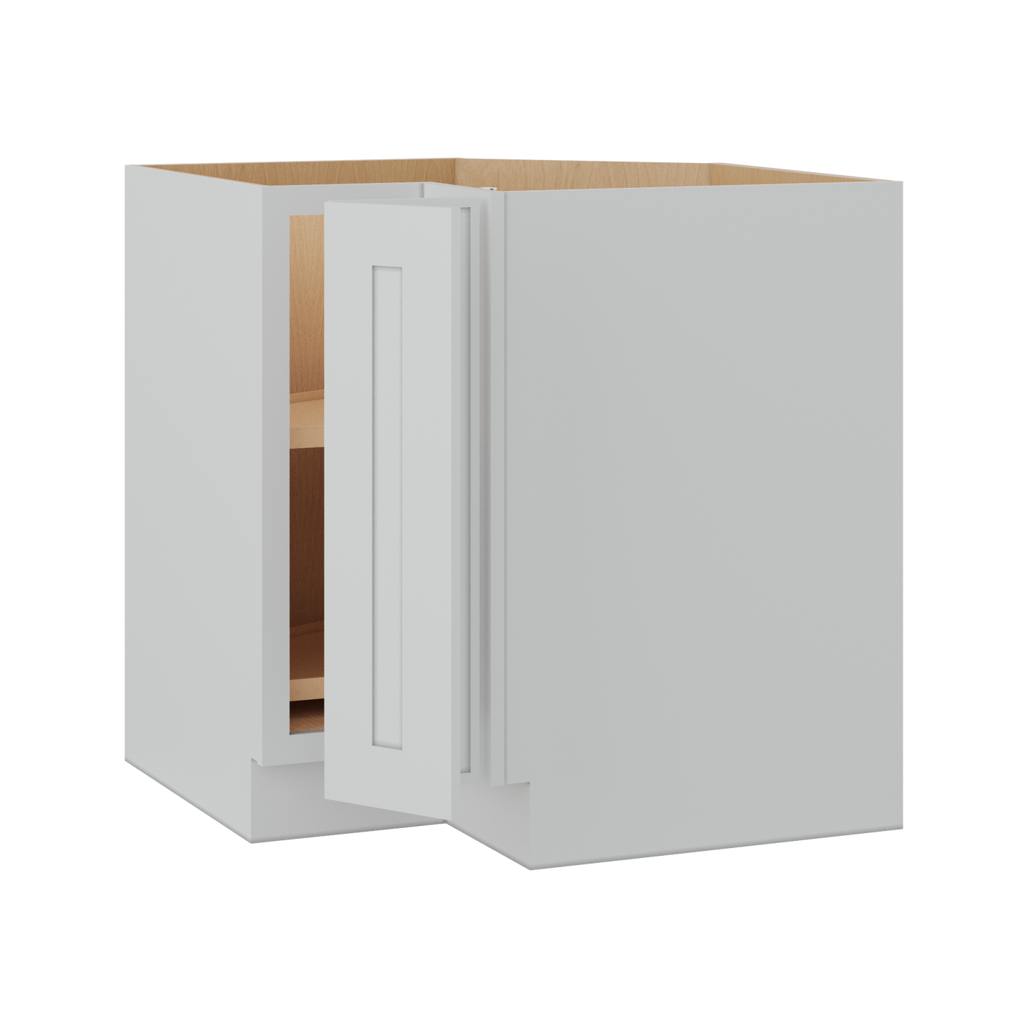 Lazy Susan 33" & 36" Base White Craftsman Elegant Oak Shaker Cabinets