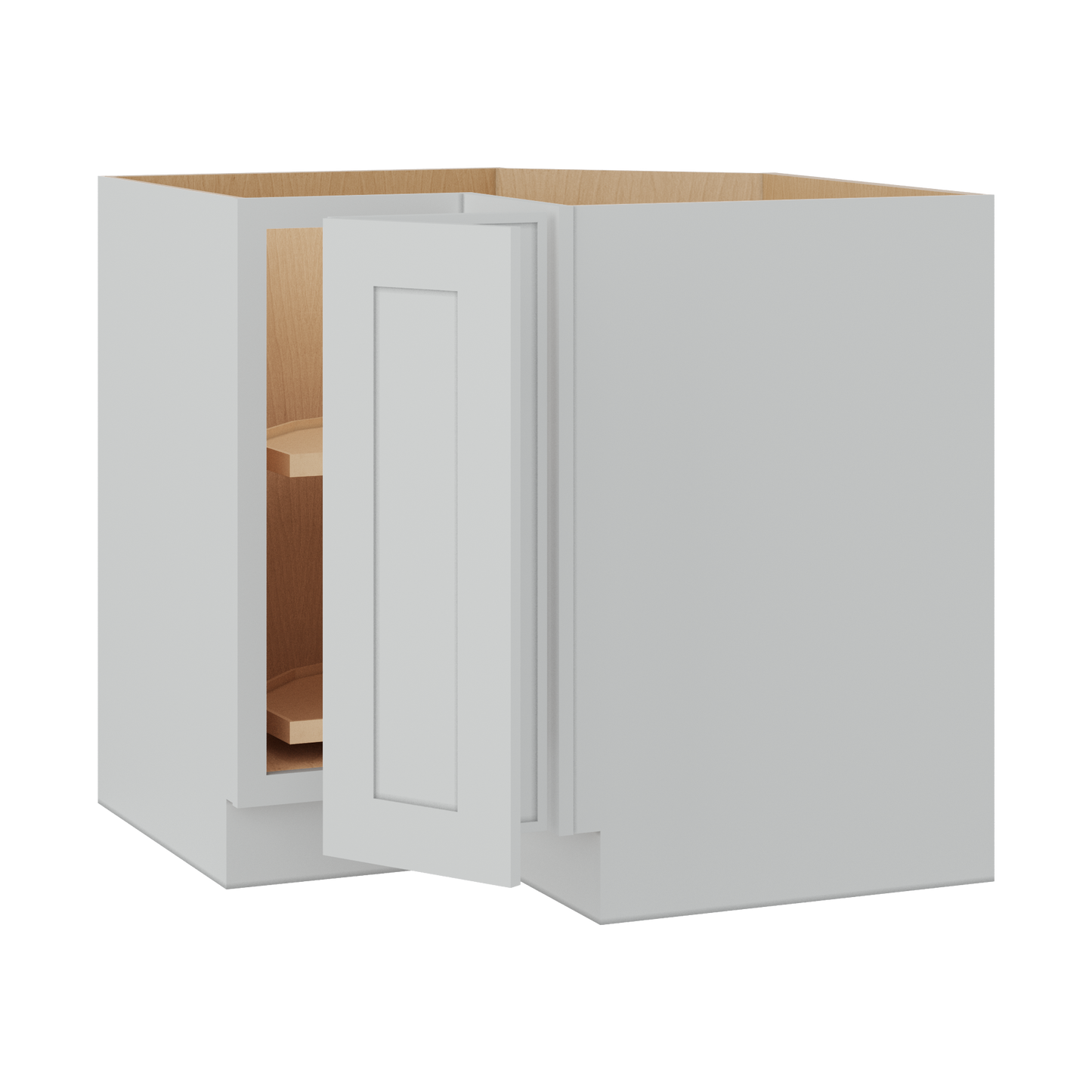 Lazy Susan 33" & 36" Base White Craftsman Elegant Oak Shaker Cabinets