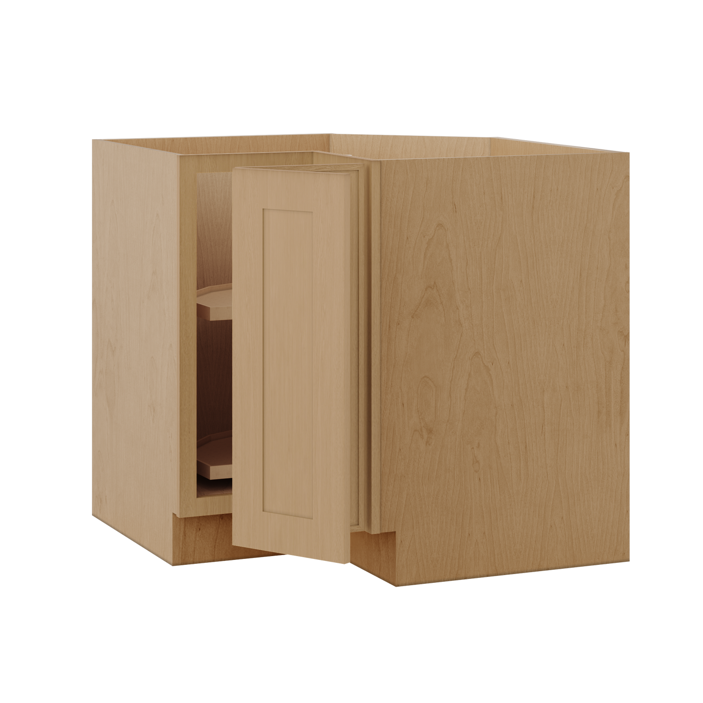 Lazy Susan 33" & 36" Base Elegant Oak Shaker Cabinets