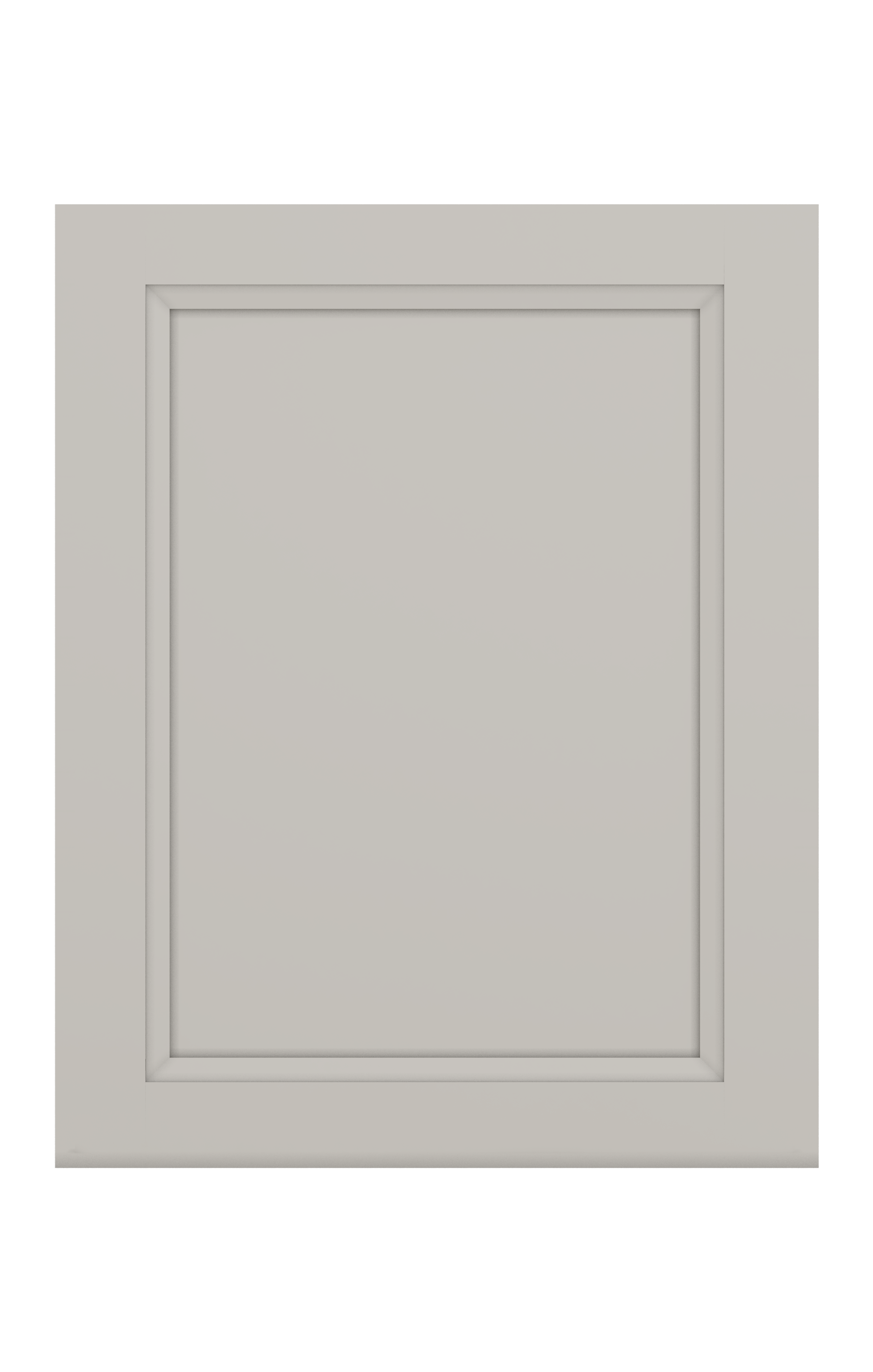 Laguna Gray Double Shaker Kitchen Cabinets