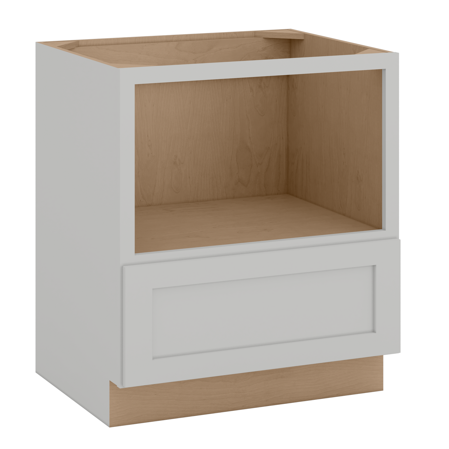 MWB30 Base Microwave Craftsman Elegant White Oak Shaker