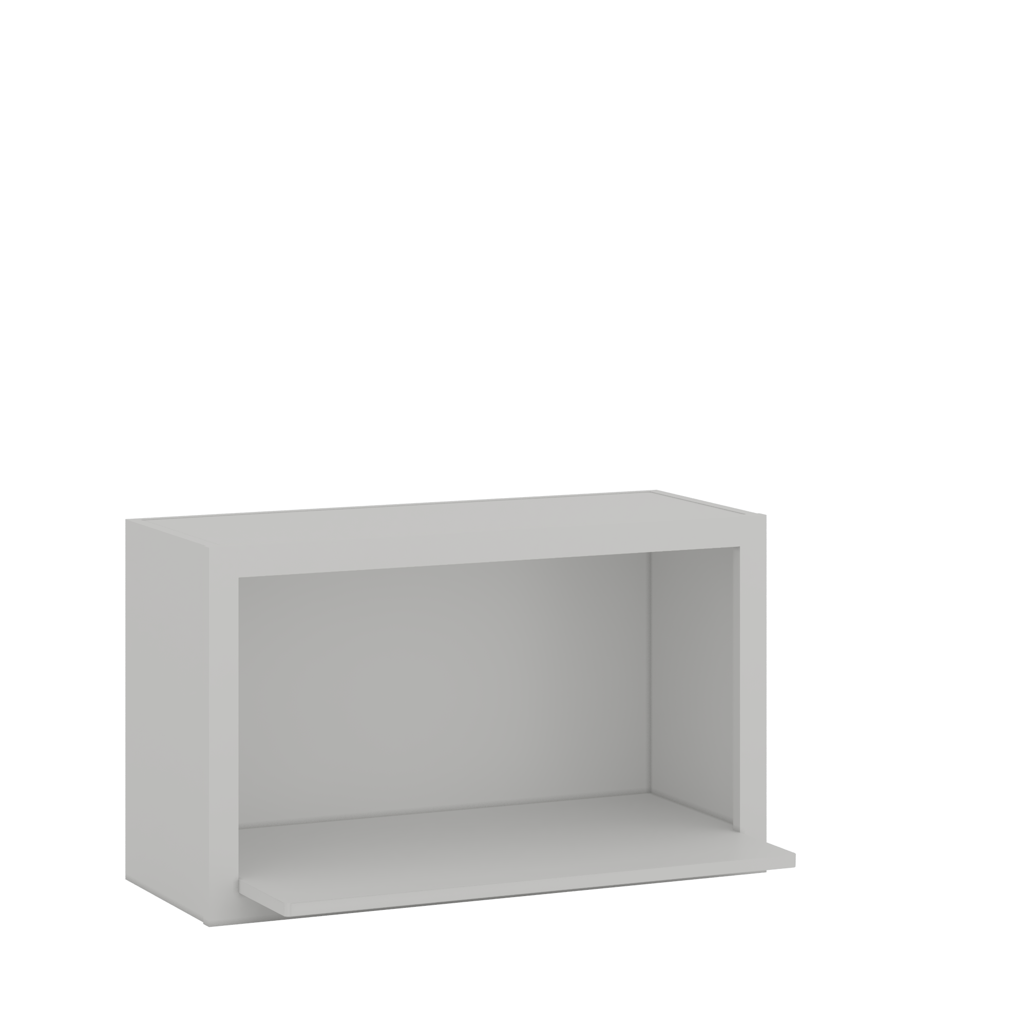 18" and 36" Tall | 30" Width | Microwave Wall Cabinet | RTA Unassembled | Premium White Shaker Full Overlay
