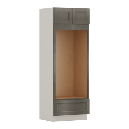 Wall Oven Huntington Cinder Double Shaker Cabinet 33" Wide