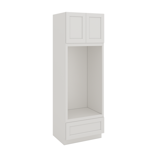 Wall Oven Taupe Shaker 1-1/4" Overlay Cabinet 31" Wide