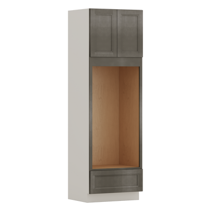 Wall Oven Huntington Cinder Double Shaker Cabinet 33" Wide