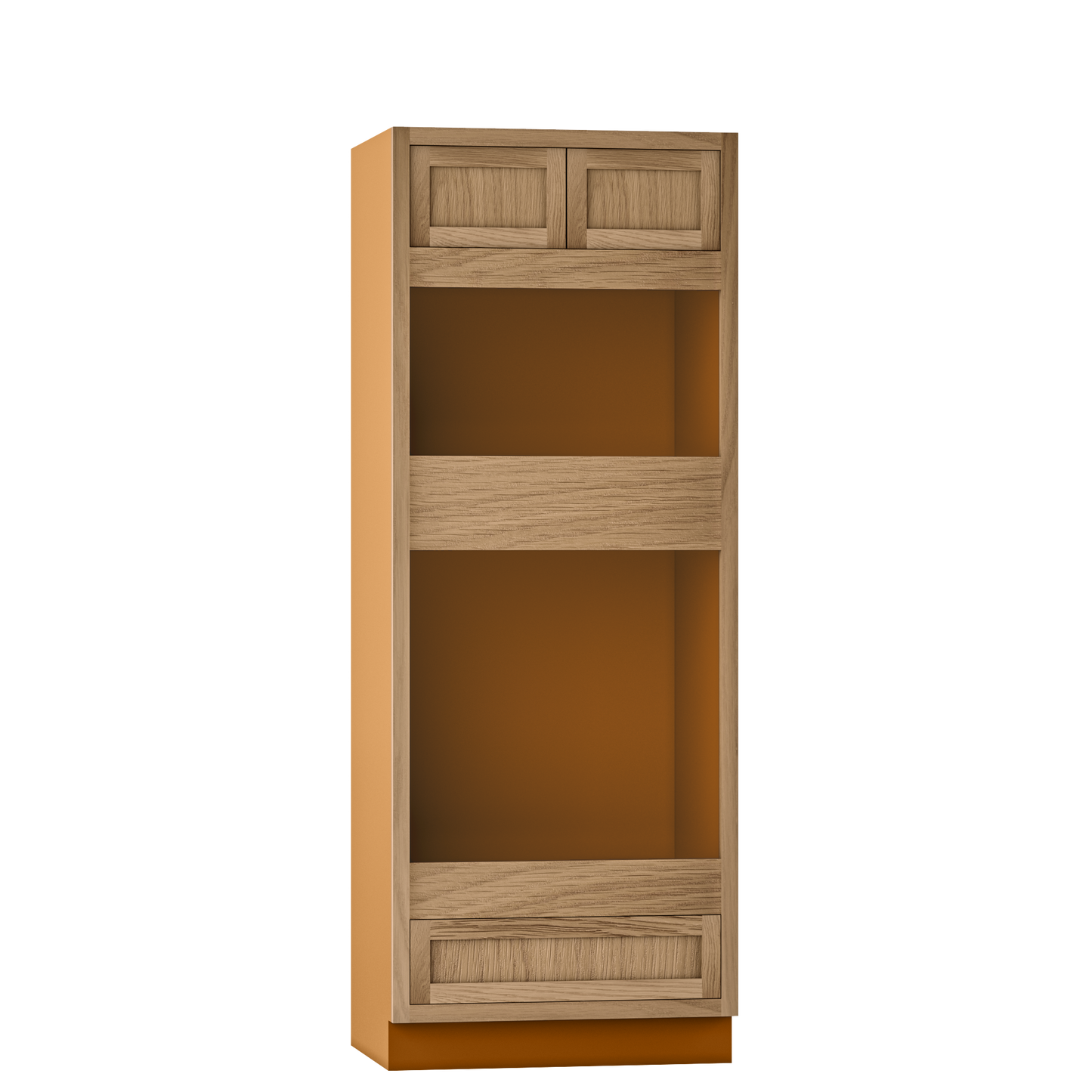 Wall Oven White Oak Inset Shaker Cabinet 31.5" & 33 Wide Wide