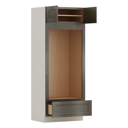 Wall Oven Huntington Cinder Double Shaker Cabinet 33" Wide
