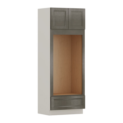 Wall Oven Huntington Cinder Double Shaker Cabinet 33" Wide