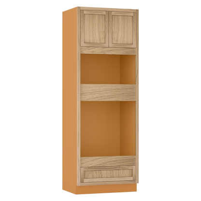 OC3393 Wall Oven Kitchen Cabinet Oak Inset