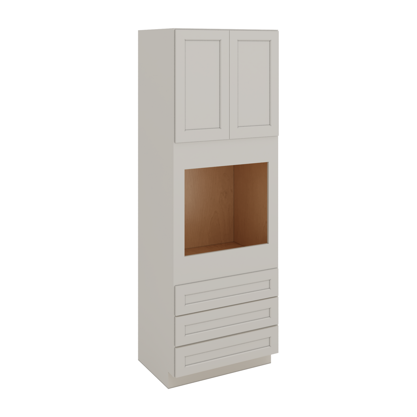 OC3396U Wall Oven Kitchen Cabinet Manhattan Cream Shaker