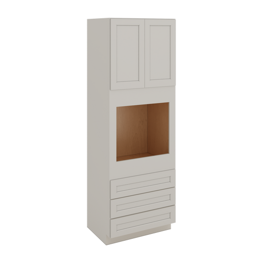 OC3396U Wall Oven Kitchen Cabinet Manhattan Cream Shaker