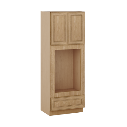Wall Oven 30" & 33" Wide Elegant Oak Shaker 1-1/4" Overlay Cabinet