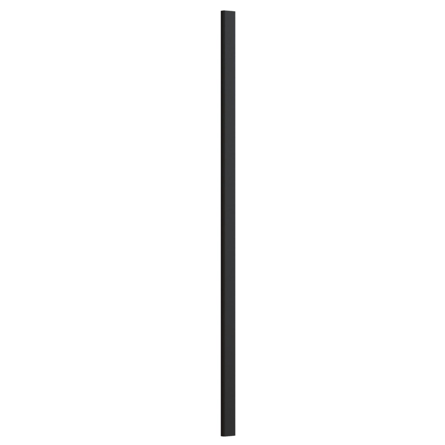 Outside Corner Molding Trim Pieces 15HNS Hermosa Noir Black Shaker 1-1/4" Overlay