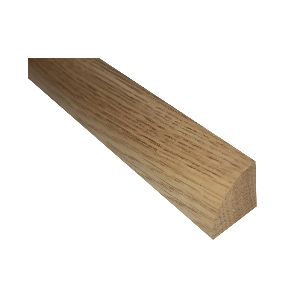 Natural white oak shaker quarter round molding RTA kitchen cabinet