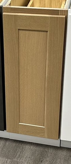 Natural Color White Oak Shaker Skin Panel Cabinet Side & Back - Molding Trim Pieces 1-1/4" Overlay