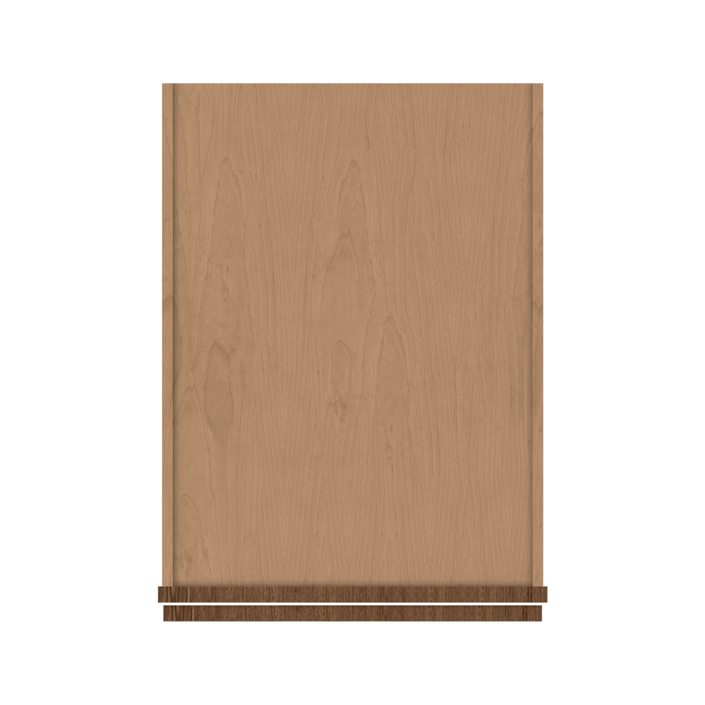96" Tall Pantry Elegant Craftsman Mocha Shaker 1-1/4" Overlay Cabinet 18", 24" & 30" Wide