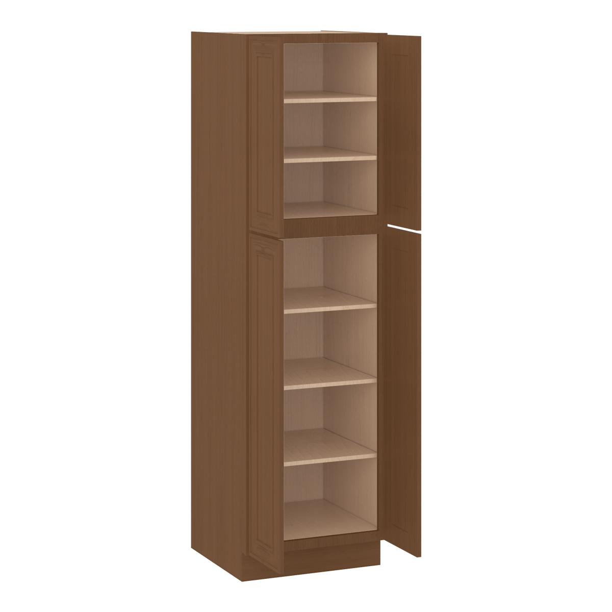 Ivory elegant craftsman shaker pantry cabinet 18"–84" rta kitchen cabinet – view 7