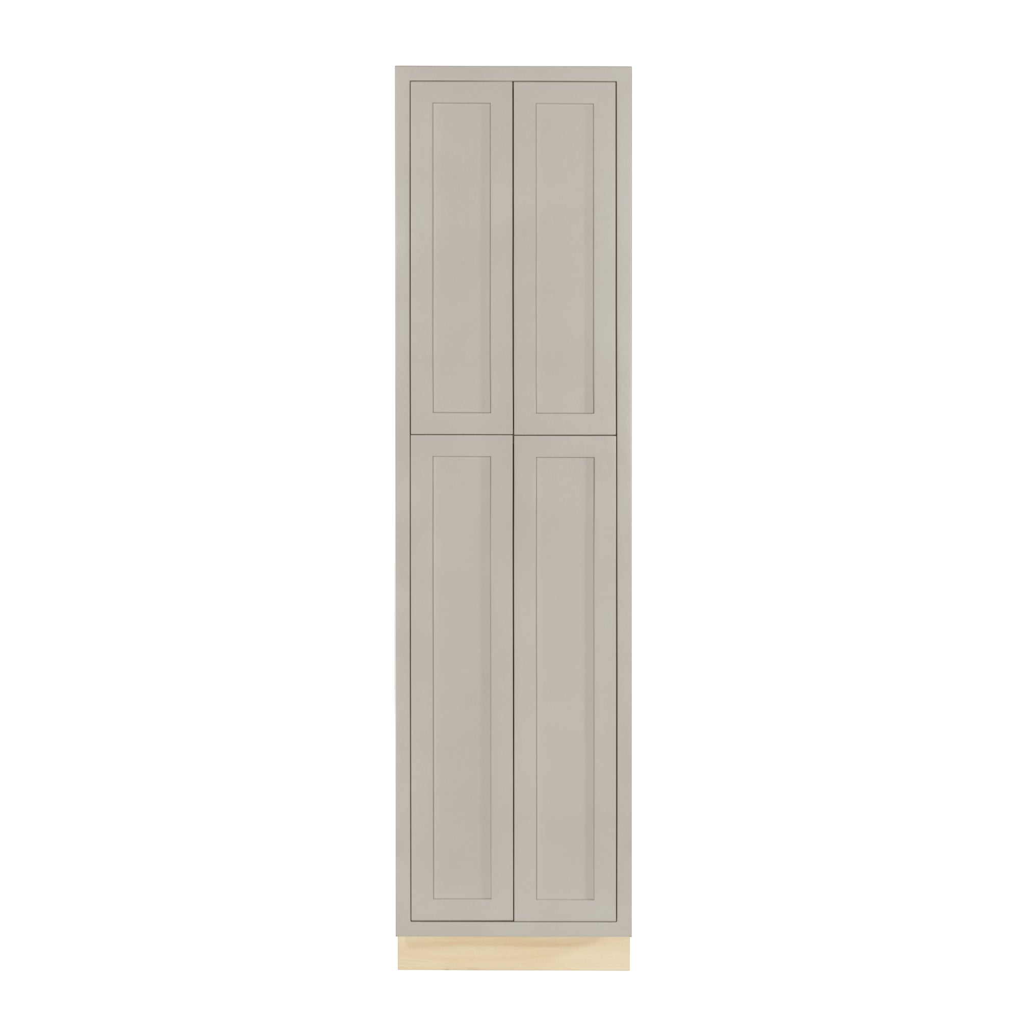 Pantry Tuscan Gray Inset Shaker Cabinet 93