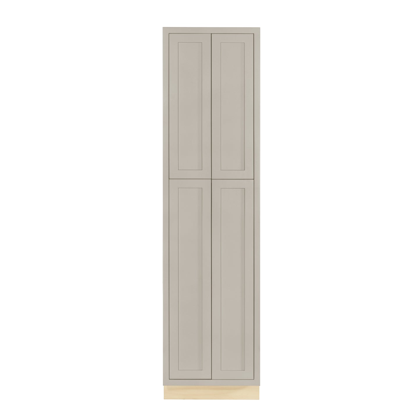 Pantry Tuscan Gray Inset Shaker Cabinet 93" Tall 24", 30" & 36" Wide