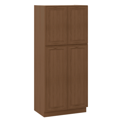 Ivory elegant craftsman shaker pantry cabinet 18"–84" rta kitchen cabinet – view 13
