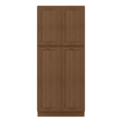Ivory elegant craftsman shaker pantry cabinet 18"–84" rta kitchen cabinet – view 14