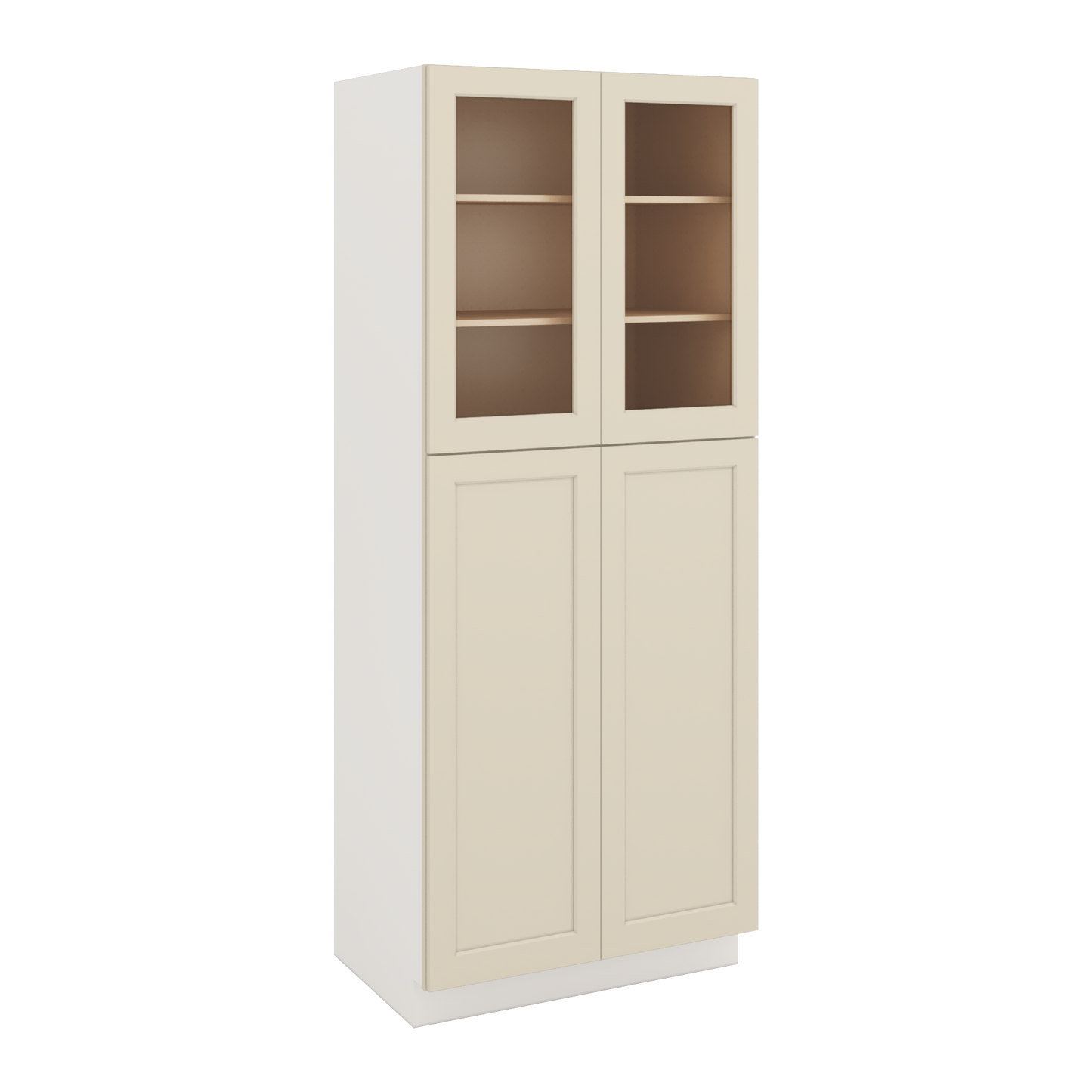 PC3690 Manhattan Cream Pantry Cabinet RTA Shaker