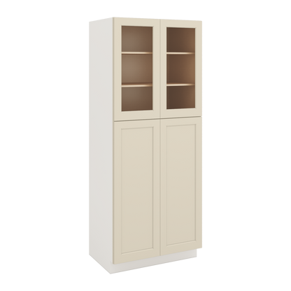 PC3690 Manhattan Cream Pantry Cabinet RTA Shaker