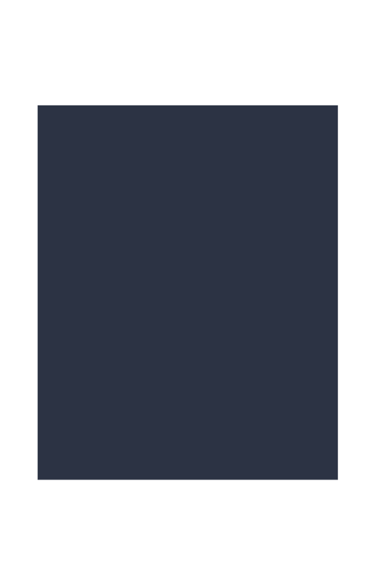 Sample Door NB29 Naval Blue Overlay Shaker