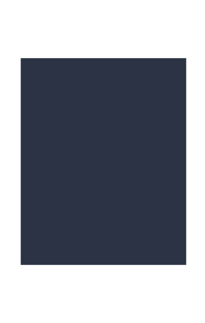 Sample Door Blue 1-1/4" Overlay Shaker