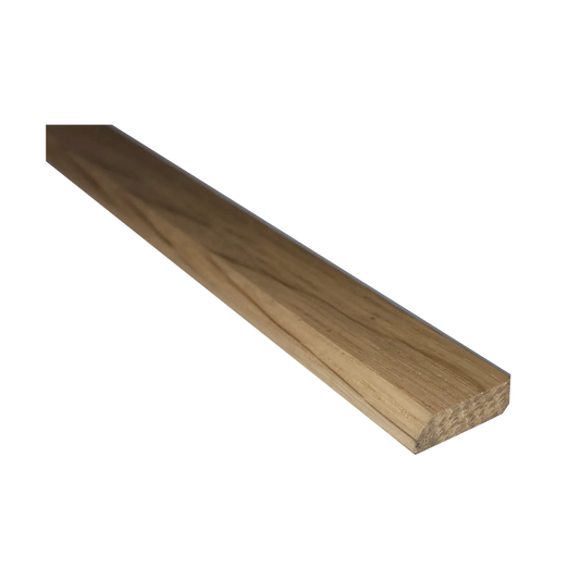 Natural Color Inset White Oak Shaker Shaker Scribe Molding Trim Pieces 3/4"