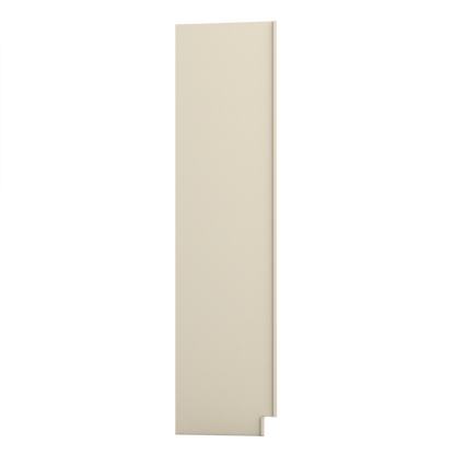 36" Wide 24" Deep Upper Manhattan Cream Shaker 1-1/4" Overlay Wall Cabinet - Double Door 12", 15", 18", 21", 24"