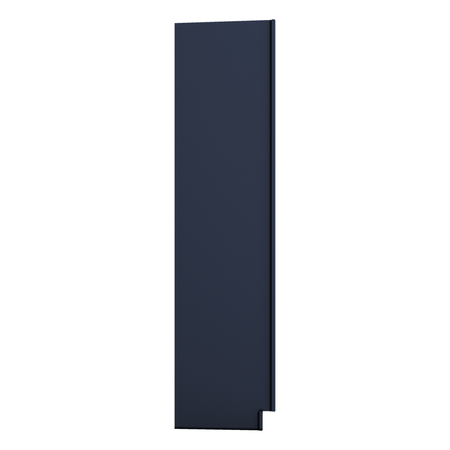 36" Wide 24" Deep Upper NB29 Naval Blue Shaker 1-1/4" Overlay Wall Cabinet - Double Door 12", 15", 18", 21", 24"