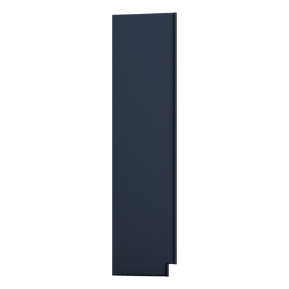 36" Wide 24" Deep Upper NB29 Naval Blue Shaker 1-1/4" Overlay Wall Cabinet - Double Door 12", 15", 18", 21", 24"