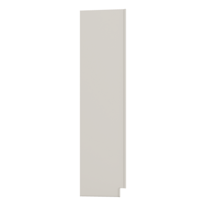 36" Wide 24" Deep Upper ICE White Shaker 1-1/4" Overlay Wall Cabinet - Double Door 12", 15", 18", 21", 24" CWS/CWB