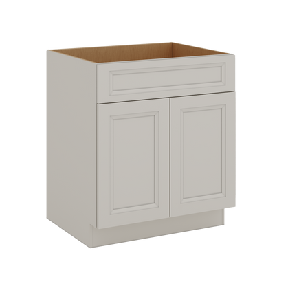 27LGDS Laguna Gray Double Shaker Sink Base 30", 33" & 36"
