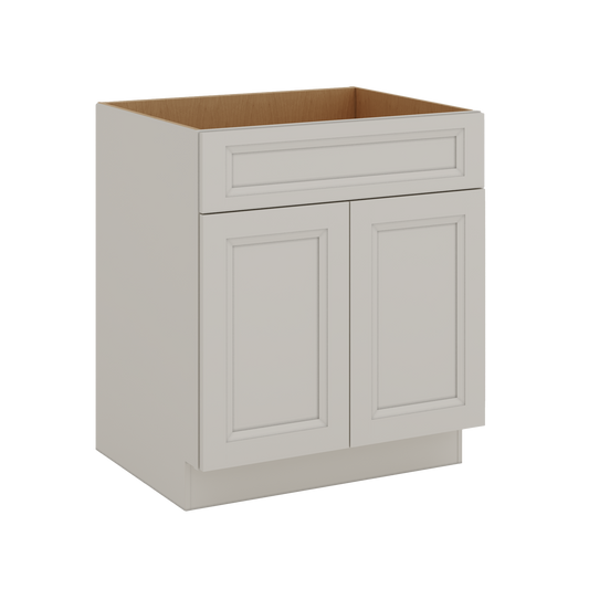 27LGDS Laguna Gray Double Shaker Sink Base 30", 33" & 36"