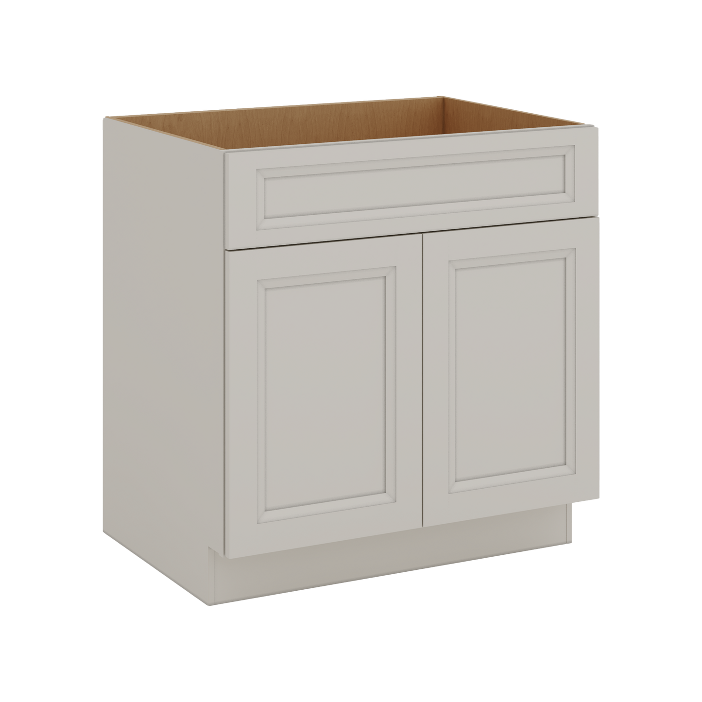 27LGDS Laguna Gray Double Shaker Sink Base 30", 33" & 36"