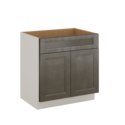 Huntington Cinder Double Shaker Sink Base 30", 33" & 36"