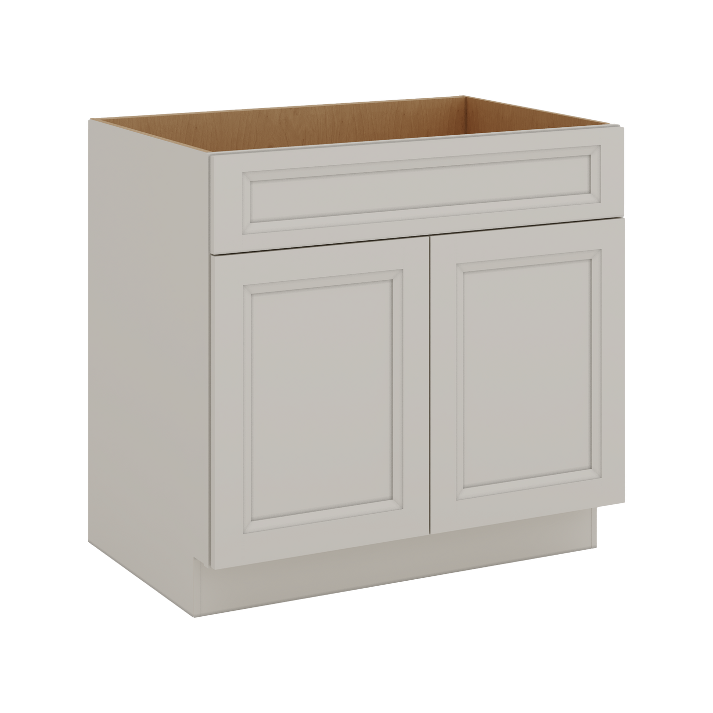 27LGDS Laguna Gray Double Shaker Sink Base 30", 33" & 36"