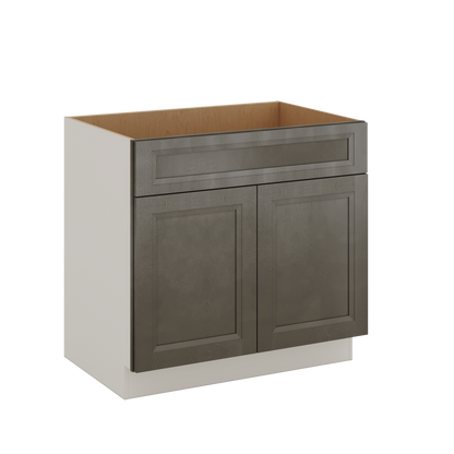 Huntington Cinder Double Shaker Sink Base 30", 33" & 36"