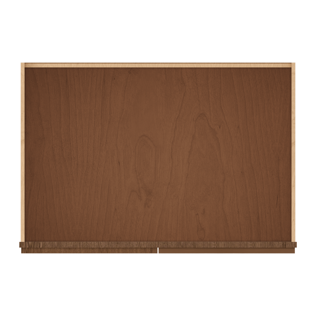 Farm (Apron) Sink Base Elegant Craftsman Mocha Shaker Cabinets 36"