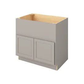 Hatteras Pebble Grey - Farm Sink Base "Apron" Cabinet 36 & 39