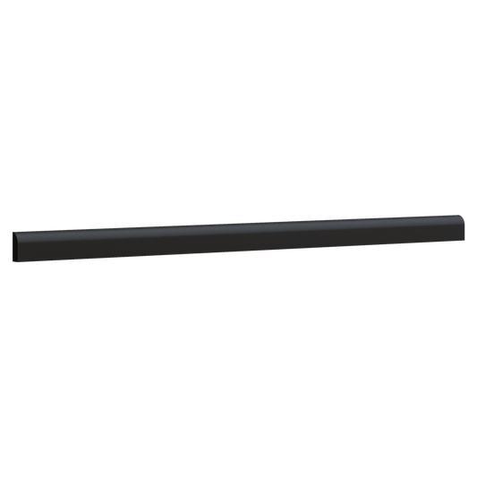 Scribe Molding Trim Pieces 3/4" - 15HNS Hermosa Noir Black Shaker 1-1/4" Overlay