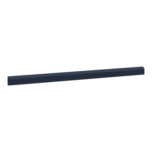 Scribe Molding Trim Pieces 3/4" NB29 Naval Blue Shaker 1-1/4" Overlay