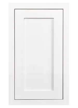 Sample Door Snow White Inset Shaker