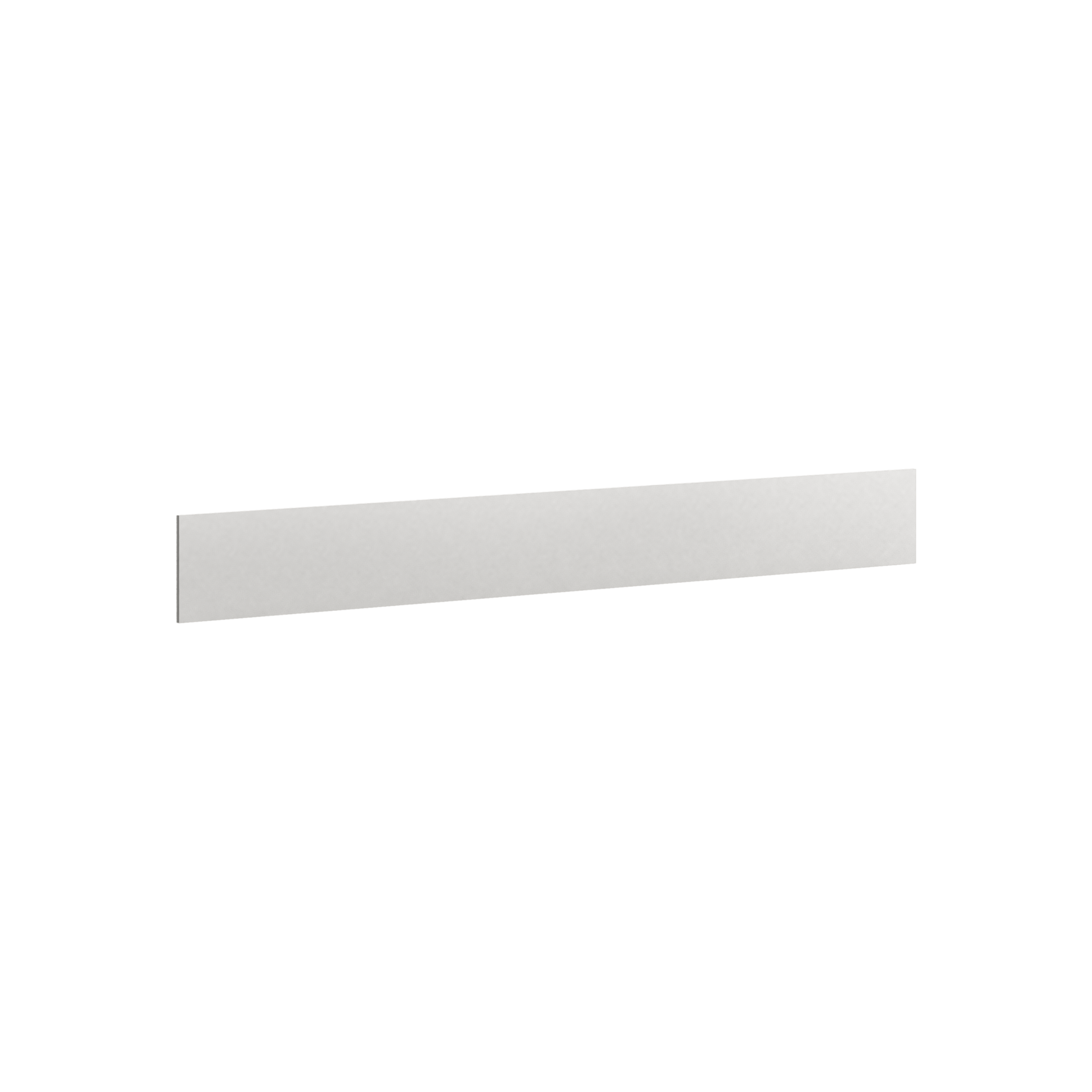 27LGDS Laguna Gray Double Shaker Toe Kick Skin Molding Trim Pieces 1/4" x 93"