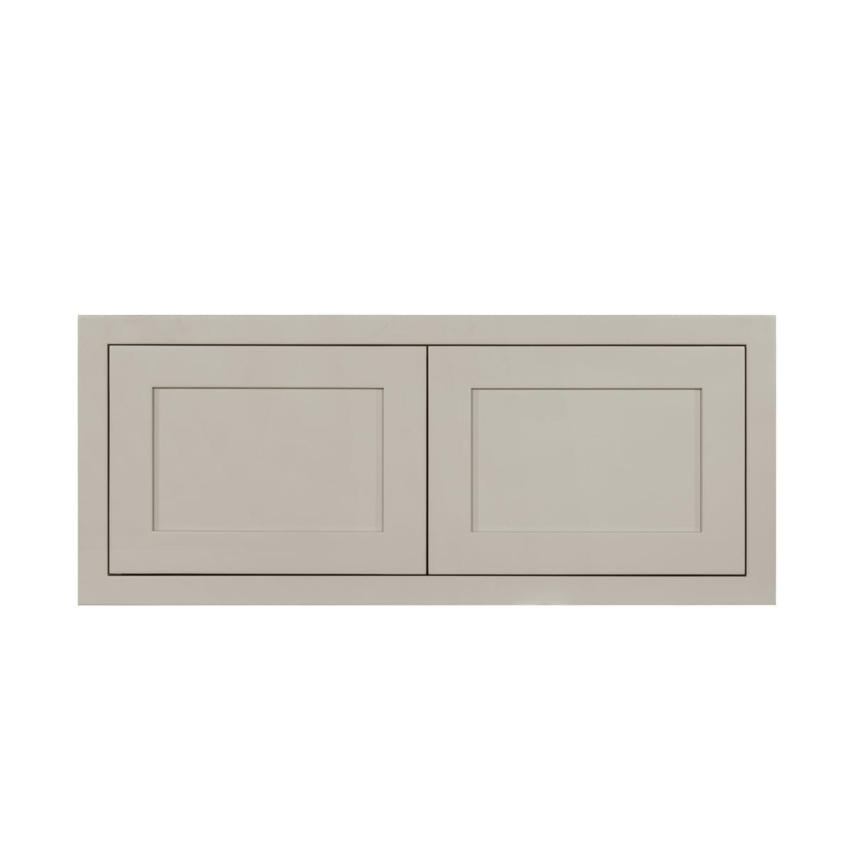 Tuscan Gray 36" wide x 15" deep x 24" high Shaker wall cabinet, Ready-to-Assemble (RTA) kitchen cabinet for kitchen remodels, custom kitchen designs, and new home construction.