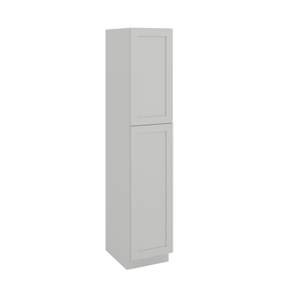90" Tall | 18", 24", and 30" Widths | Pantry Cabinet | RTA Unassembled |  Premium White Full Overlay