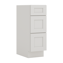 Vanity Drawer Base 12", 15", 18" & 21" White Shaker 1-1/4" Overlay
